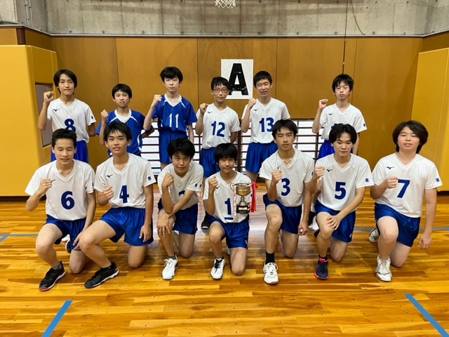 中学バレーボール部　第10ブロック準優勝