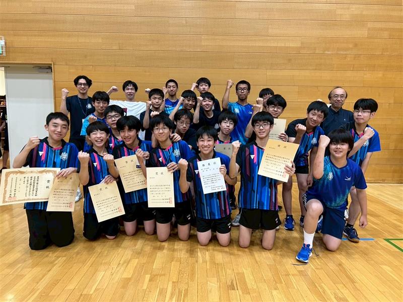 中学卓球部　７年ぶりの関東大会出場