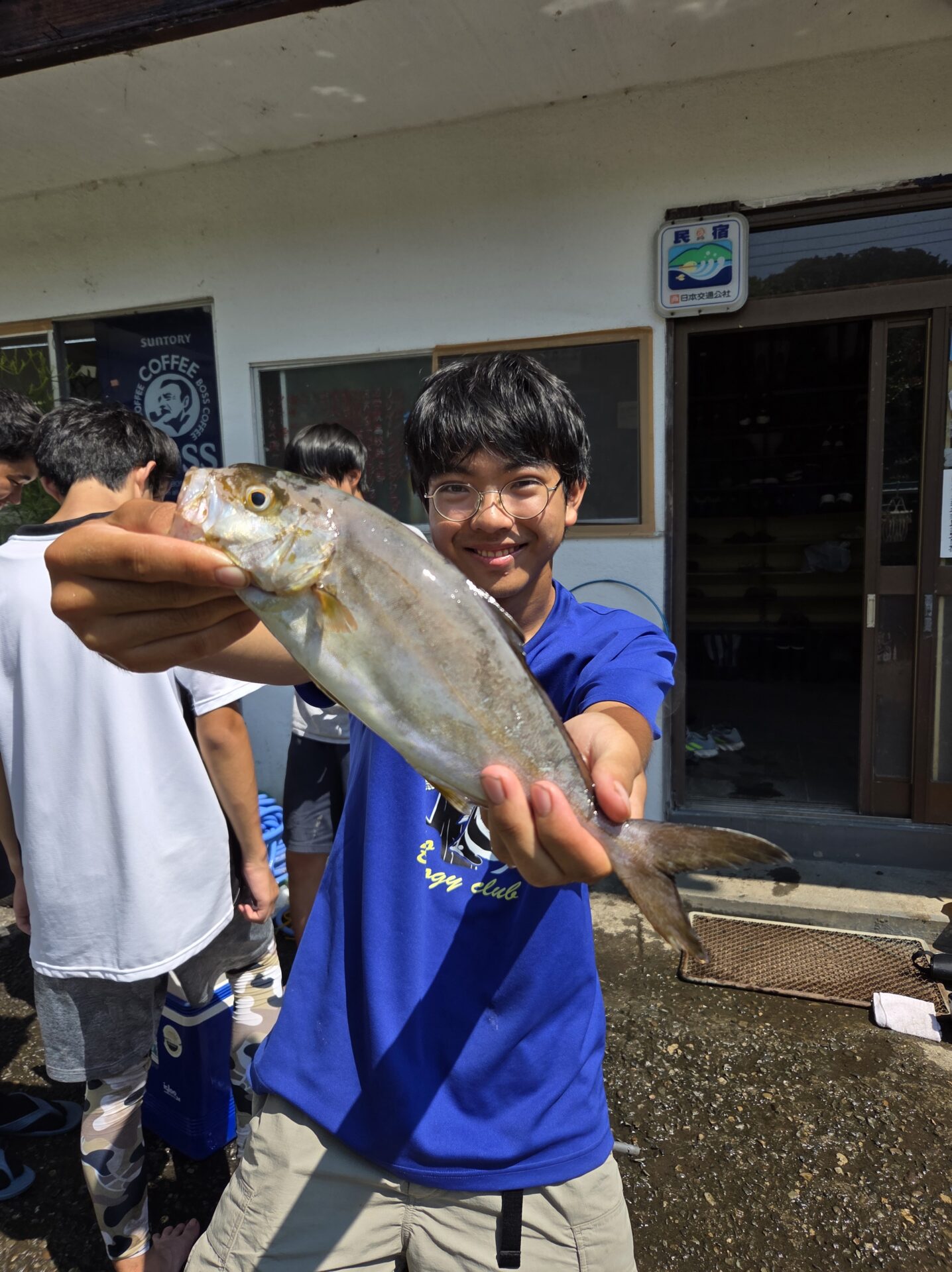 釣り同好会  伊豆大島夏季合宿