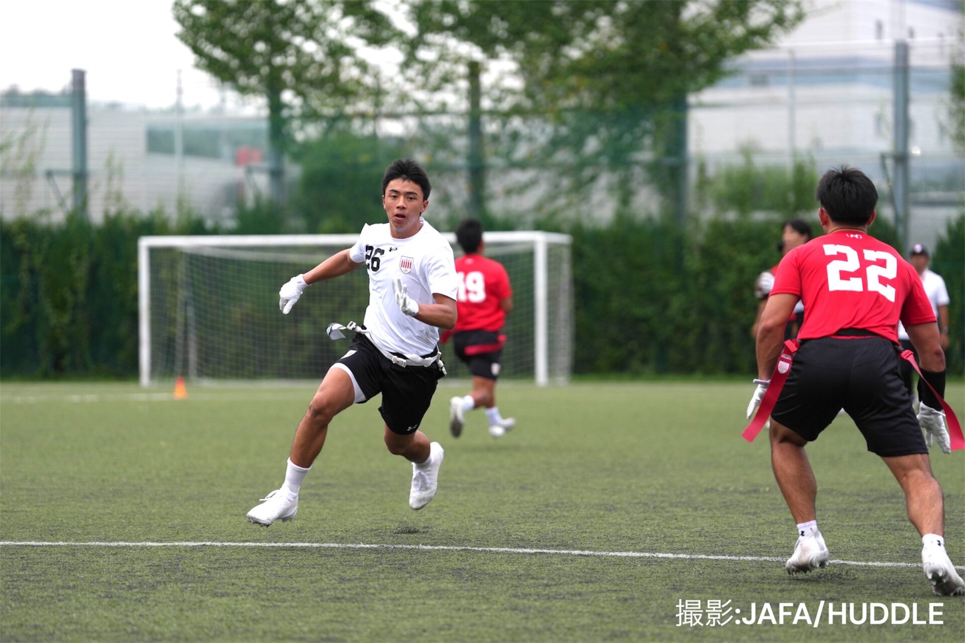 高3岩井麟君がフラッグフットボール全日本男子代表に選出されました。