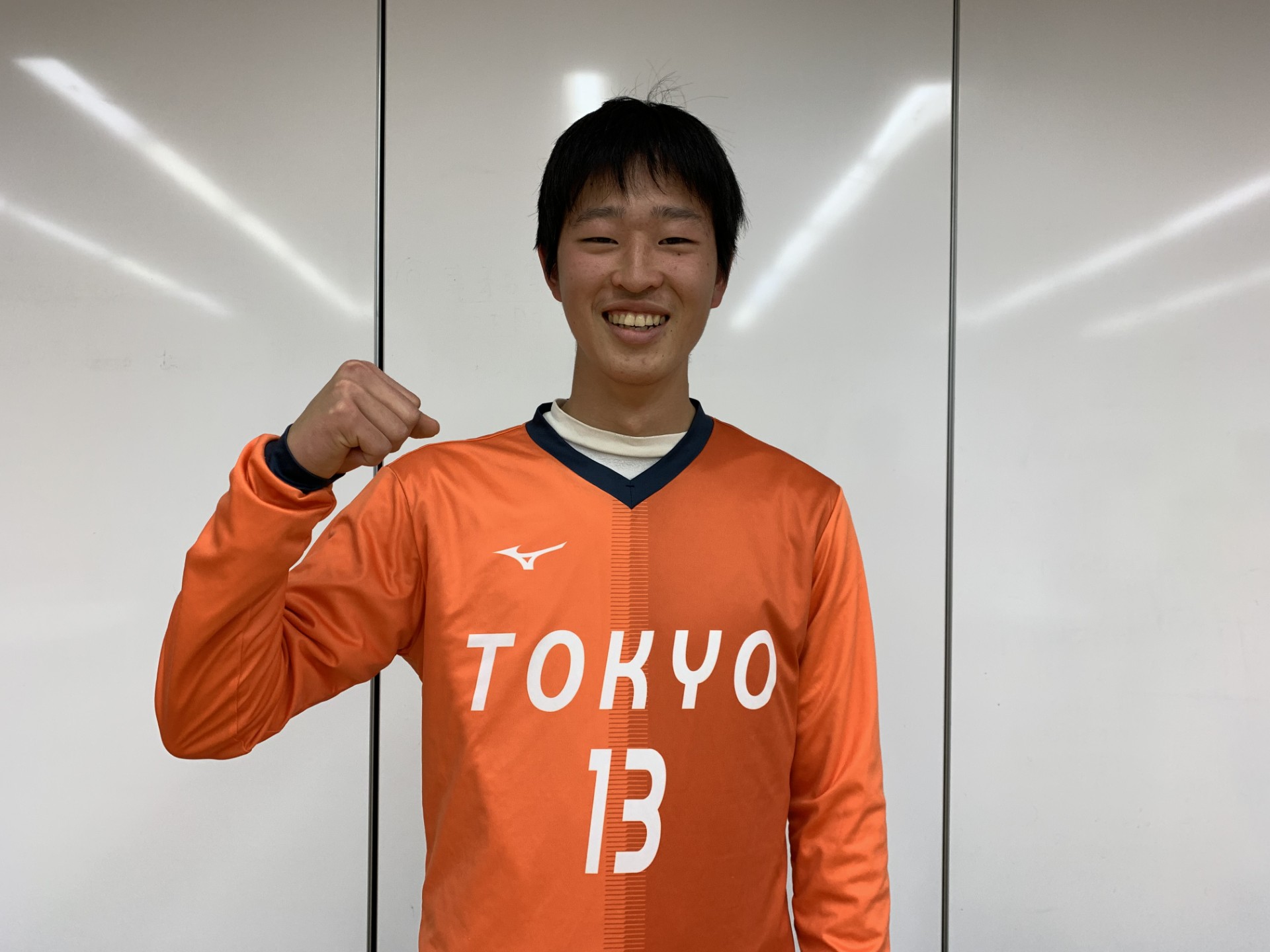 井坂君が東京都高体連サッカーU-16地区選抜大会に出場