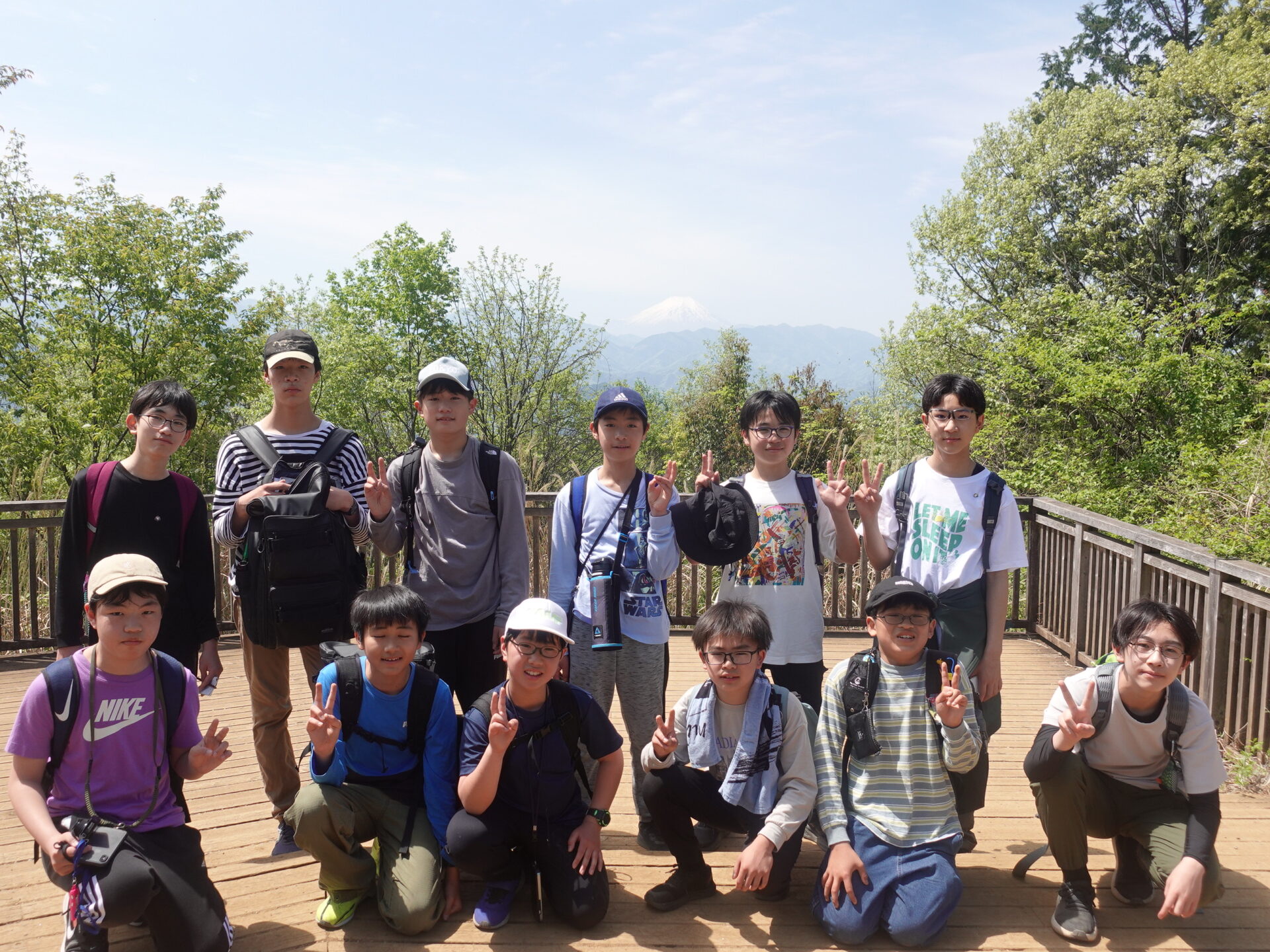 86期中学1年生と遠足下見に行ってきました。